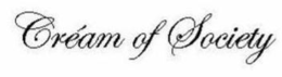 CRÉAM OF SOCIETY logo