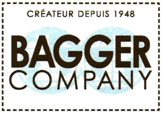 CRÉATEUR DEPUIS 1948 BAGGER COMPANY logo