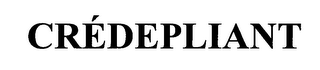CRÉDEPLIANT logo