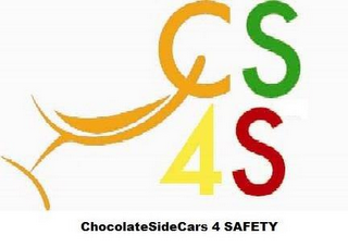 CS 4S CHOCOLATESIDECARS 4 SAFETY logo