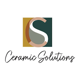 CS CERAMIC SOLUTIONS logo