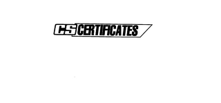 CS CERTIFICATES logo