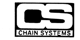 CS CHAIN SYSTEMS logo