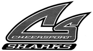 CS CHEERSPORT SHARKS logo