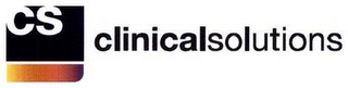 CS CLINICAL SOLUTIONS logo