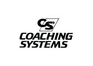 CS COACHING SYSTEMS logo