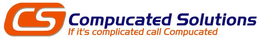 CS COMPUCATED SOLUTIONS IF IT'S COMPLICATED CALL COMPUCATED logo
