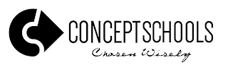 CS CONCEPT SCHOOLS CHOSEN WISELY logo