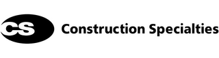 CS CONSTRUCTION SPECIALTIES logo