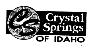 CS CRYSTAL SPRINGS OF IDAHO logo