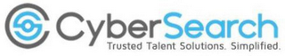 CS CYBERSEARCH TRUSTED TALENT SOLUTIONS. SIMPLIFIED. logo