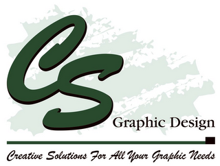 CS GRAPHIC DESIGN CREATIVE SOLUTIONS FOR ALL YOUR GRAPHIC NEEDS logo