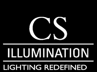 CS ILLUMINATION LIGHTING REDEFINED logo