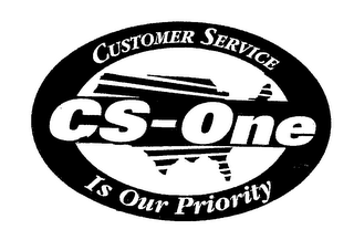 CS-ONE CUSTOMER SERVICE IS OUR PRIORITY logo