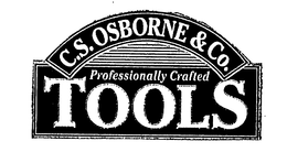 C.S. OSBORNE & CO. PROFESSIONALLY CRAFTED TOOLS logo