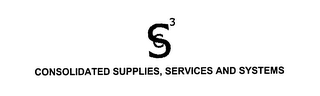 CS3 CONSOLIDATED SUPPLIES, SERVICES ANDSYSTEMS logo