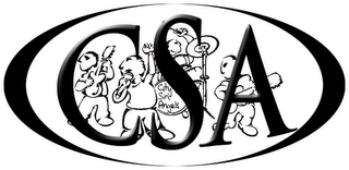 CSA CITY SIN ANGELS logo
