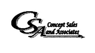 CSA CONCEPT SALES AND ASSOCIATES logo