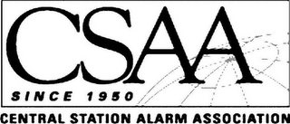 CSAA SINCE 1950 CENTRAL STATION ALARM ASSOCIATION logo