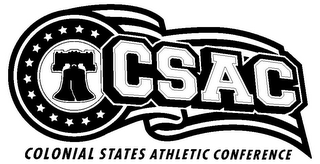 CSAC COLONIAL STATES ATHLETIC CONFERENCE logo