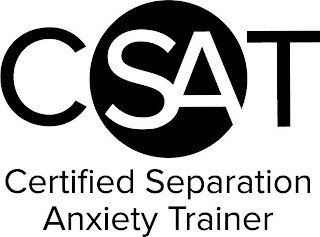 CSAT CERTIFIED SEPARATION ANXIETY TRAINER logo