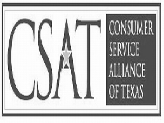 CSAT CONSUMER SERVICE ALLIANCE OF TEXAS logo