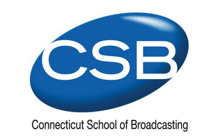 CSB CONNECTICUT SCHOOL OF BROADCASTING logo