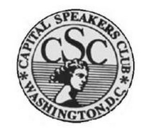 CSC CAPITAL SPEAKERS CLUB WASHINGTON, D.C. logo