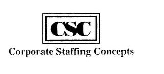 CSC CORPORATE STAFFING CONCEPTS logo