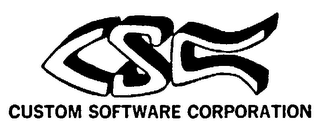 CSC CUSTOM SOFTWARE CORPORATION logo