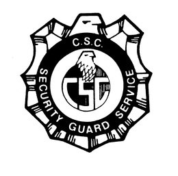C.S.C. SECURITY GUARD SERVICE logo