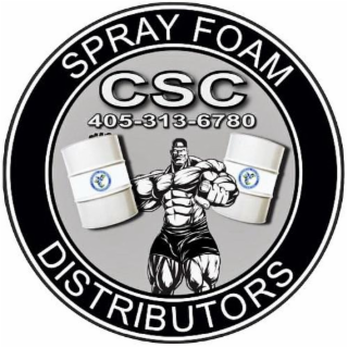 CSC SPRAY FOAM DISTRIBUTORS 405-313-6780 logo