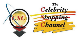 CSC THE CELEBRITY SHOPPING CHANNEL logo