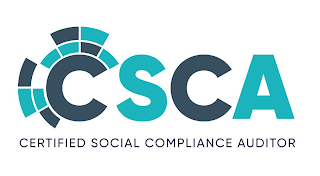CSCA CERTIFIED SOCIAL COMPLIANCE AUDITOR logo