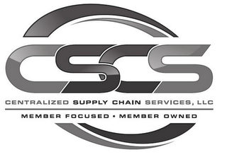 CSCS CENTRALIZED SUPPLY CHAIN SERVICES, LLC MEMBER FOCUSED · MEMBER OWNED logo
