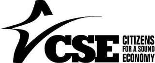 CSE CITIZENS FOR A SOUND ECONOMY logo