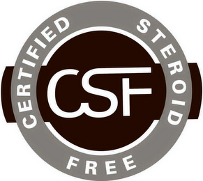 CSF CERTIFIED STEROID FREE