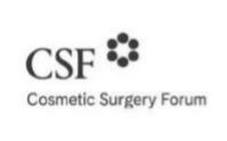 CSF COSMETIC SURGERY FORUM logo
