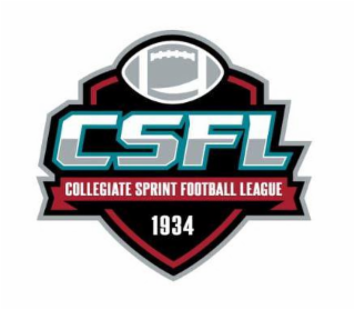 CSFL COLLEGIATE SPRINT FOOTBALL LEAGUE 1934 logo