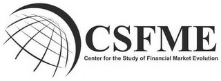 CSFME CENTER FOR THE STUDY OF FINANCIALMARKET EVOLUTION logo