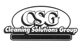CSG CLEANING SOLUTIONS GROUP logo