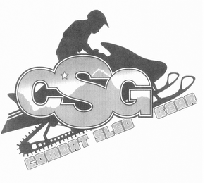 CSG COMBAT SLED GEAR logo