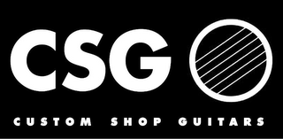 CSG CUSTOM SHOP GUITARS logo