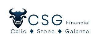 CSG FINANCIAL CALIO STONE GALANTE logo