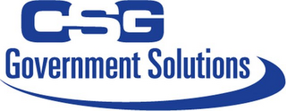 CSG GOVERNMENT SOLUTIONS logo