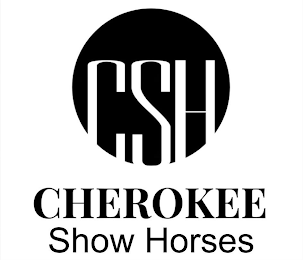 CSH CHEROKEE SHOW HORSES logo
