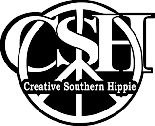 CSH CREATIVE SOUTHERN HIPPIE logo