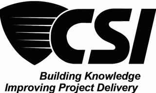 CSI BUILDING KNOWLEDGE IMPROVING PROJECT DELIVERY logo