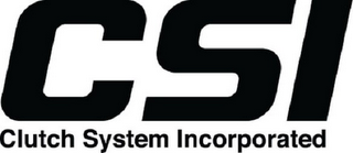 CSI CLUTCH SYSTEM INCORPORATED logo