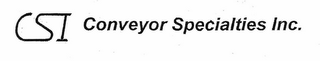 CSI CONVEYOR SPECIALTIES INC. logo